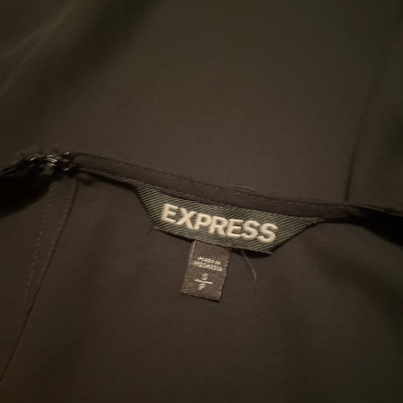 Express Sheer black blouse with open sleeve - Picture 4 of 7